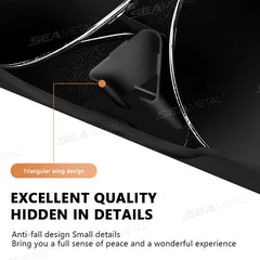 Car Sun Visor Sunglasses Holder – Extra-Large Anti-Scratch Hard Protection Case