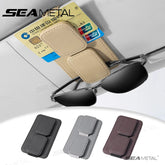 Magnetic Car Glasses Holder – Dual-Clip Sunglasses Organizer Universal Fit