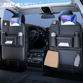 Multifunctionele auto-achterbankorganizer – Opbergtas met 8 vakken en bekerhouder
