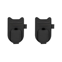 Luxury Magnetic Sunglasses Holder for Car – Leatherette Sun Visor Clip Organizer