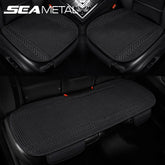 Breathable Ice Silk Car Seat Cover – Cooling Anti-Scratch Cushion for 5-Seat Cars