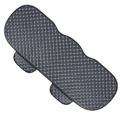 Universal PU Leather Auto Seat Cushion – Protective Cover with Storage Pocket