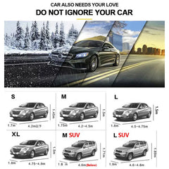 All-Weather Full Car Protective Cover – UV Resistant, Dustproof Outdoor/Indoor Cover for Sedan SUV
