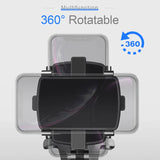 Universal 360-Degree Dashboard Phone Mount – Stable Car Navigation Stand for 4–7” Devices