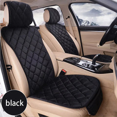 4-Season Plush Car Seat Cushion – Breathable Anti-Slip Cover for Sedan SUV Truck