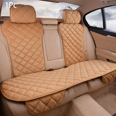 4-Season Plush Car Seat Cushion – Breathable Anti-Slip Cover for Sedan SUV Truck