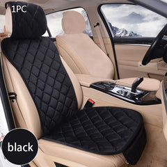 4-Season Plush Car Seat Cushion – Breathable Anti-Slip Cover for Sedan SUV Truck