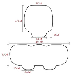 Soft Plush Car Seat Cover – Skin-Friendly Anti-Slip Automotive Seat Cushion for Sedan & SUV