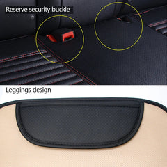 Universal PU Leather Car Seat Cover – Waterproof Anti-Slip Vehicle Seat Cushion Protector