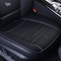 Universal PU Leather Car Seat Cover – Waterproof Anti-Slip Vehicle Seat Cushion Protector