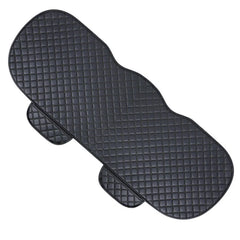 Universal PU Leather Auto Seat Cushion – Protective Cover with Storage Pocket