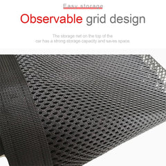 Car Ceiling Storage Net Pocket 80x55cm – Hanging Polyester Mesh Roof Organizer with Zipper