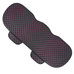 Universal PU Leather Auto Seat Cushion – Protective Cover with Storage Pocket