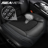 Breathable Ice Silk Car Front Seat Cover – Cooling Full-Wrapped Anti-Scratch Universal Seat Protector