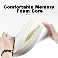 Car Armrest Box Expander Cushion – 5cm Thick Luxury 3D Memory Foam Center Console Pad
