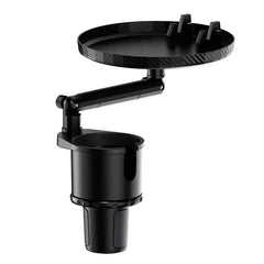 3-in-1 Car Cup Holder Extender with Tray – Adjustable 6–9cm Base Anti-Slip Design