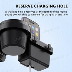Universal 4-in-1 Car Side Door Organizer – Hanging Drink Holder for Sedan SUV
