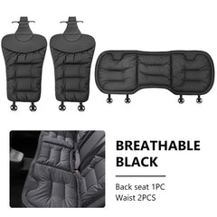 Breathable Car Front Seat Cover – Wear-Resistant Anti-Slip Cushion for Sedan SUV MPV