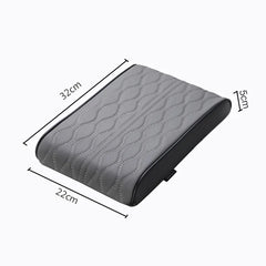 Thickened Car Armrest Box Cushion – 3D Memory Foam PU Leather Console Cover