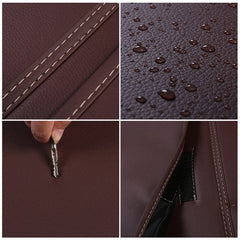 Car Seat Back Organizer – Leather Anti-Mud Kick Protector Easy to Clean