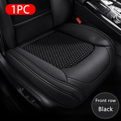 Breathable Ice Silk Car Front Seat Cover – Cooling Full-Wrapped Anti-Scratch Universal Seat Protector