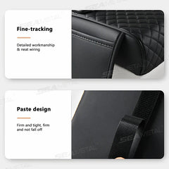 Universal 15W Wireless Charging Armrest Pad – 7.5cm Thick Center Console Cushion