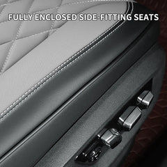 Luxury Full-Wrapped Car Seat Cover – Wear-Resistant Anti-Scratch Cushion for Sedan & SUV