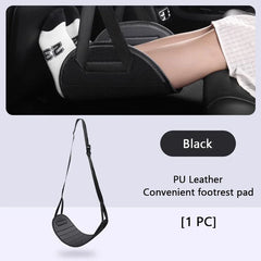 Adjustable Car Rear Seat Footrest – Kids Passenger Leg Support Holder
