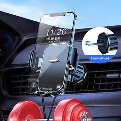 Universal Car Air Vent Phone Holder – 360° Adjustable Mount for 4.7–7.2 Inch Smartphones