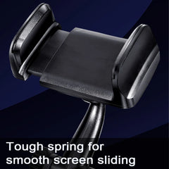 Adjustable Car Mirror Phone Holder – Secure Gripper Smartphone Bracket with 360° Rotation