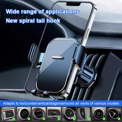 Universal Car Air Vent Phone Holder – 360° Adjustable Mount for 4.7–7.2 Inch Smartphones