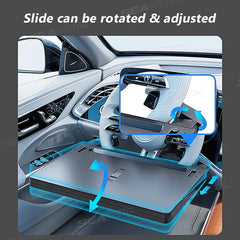 Extendable Steering Wheel Tray – Foldable Hidden Car Temporary Tray for Driver