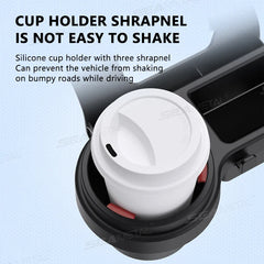 Universal 4-in-1 Car Side Door Organizer – Hanging Drink Holder for Sedan SUV