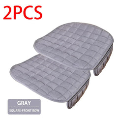Soft Plush Car Seat Cover – Skin-Friendly Anti-Slip Automotive Seat Cushion for Sedan & SUV
