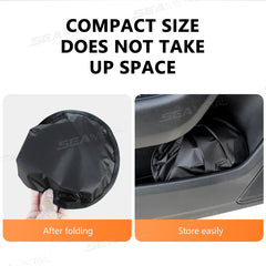 4-Layer Electrostatic Car Side Window Sun Shade – 99.9% UV Ray Blocking Curtain