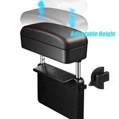 All-in-One Car Arm Rest Storage Box – Wireless Charging Large Capacity Organizer