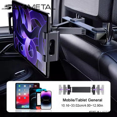 Newest Car Back Seat Phone Holder – Telescopic Tablet Mount for 4–12.9 Inch Devices