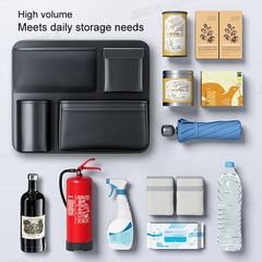 Opbergtas voor kofferbak SUV/MPV – Slijtvaste PU-lederen rugleuningorganizer