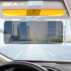2-in-1 Windshield Polarized Sunshade – Anti-Glare HD Night Vision UV Blocking Visor