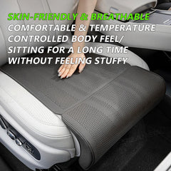 Car Seat Cushion with Extended Leg Rest Padding – Universal Fit Seat Protection Cover for Extra Comfort