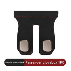 Premium Suede Car Handbag Holder – 15KG Large-Bearing Seat Hook Organizer