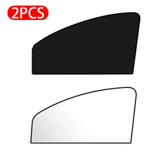 2Pcs Magnetic Car Window Sun Shades – Summer UV Protection Privacy Curtains