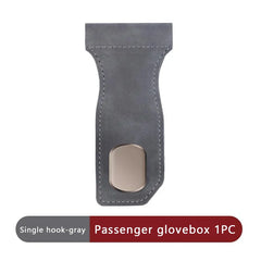 Premium Suede Car Handbag Holder – 15KG Large-Bearing Seat Hook Organizer