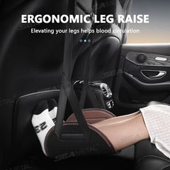 Adjustable Car Rear Seat Footrest – Kids Passenger Leg Support Holder