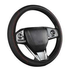 Universal Steering Wheel Cover 37–39CM – Anti-Slip, Wear-Resistant Microfiber Leather Cover