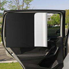 2Pcs Magnetic Car Window Sun Shades – Summer UV Protection Privacy Curtains