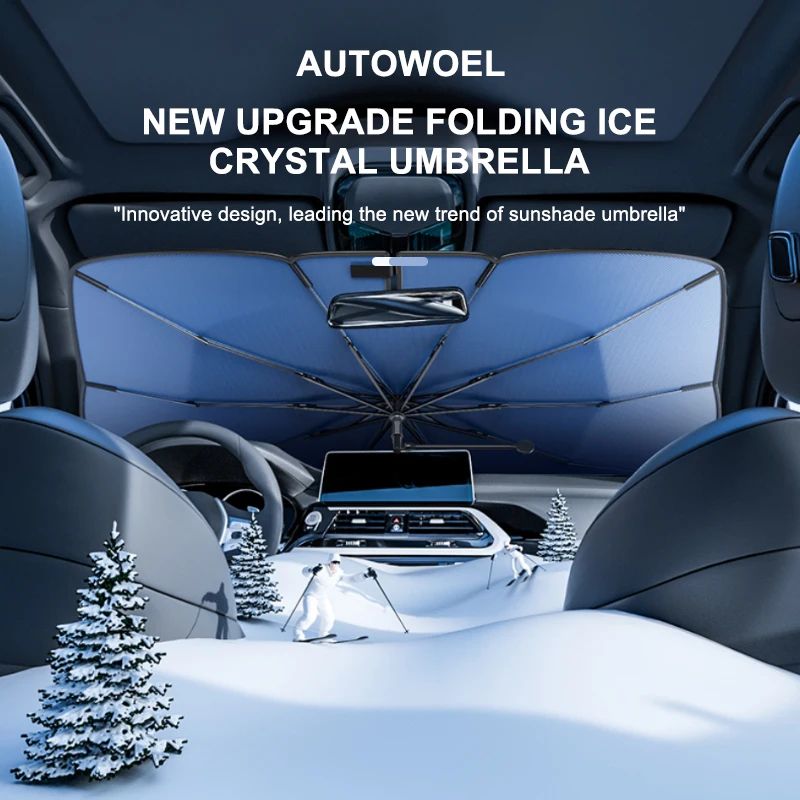 Car Windshield Sun Shade Umbrella – Ultimate UV Protection & Heat Reduction