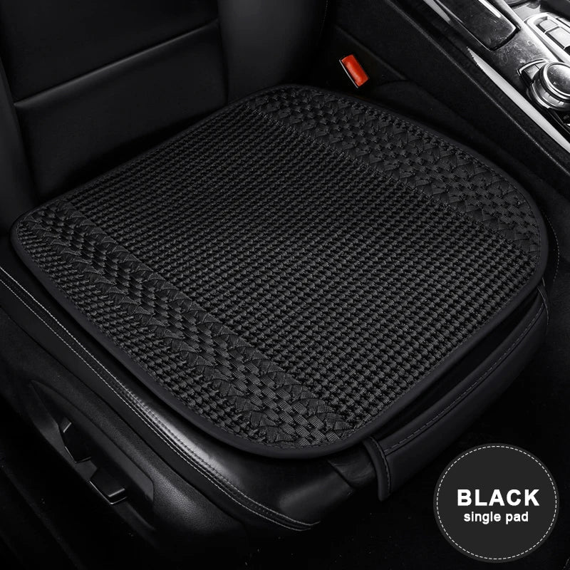Universal Ice Silk Cooling Car Seat Cushion – Anti-Slip Breathable Seat Protector (1Pc)