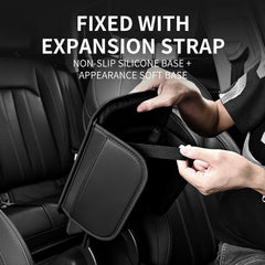 PU Leather Car Arm Rest Extension Pad – Anti-Scratch Center Console Protector