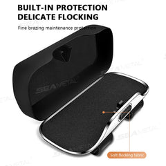 Car Sun Visor Sunglasses Holder – Extra-Large Anti-Scratch Hard Protection Case